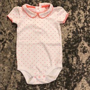 NWOT Baby Boden Collared Onesie, 12-18M